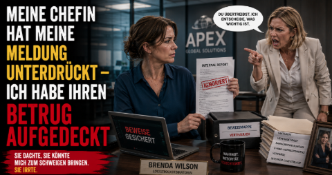 Meine Chefin hat meine Meldung unterdrückt – Ich habe ihren Betrug aufgedeckt