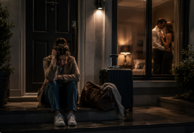 💔 Nach der Nacht mit seiner Geliebten war die Tür zu🔒 – ich ging mit dem Baby👶. 4 Tage später…