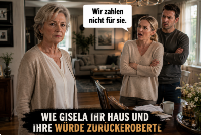 „Wir zahlen nicht für sie“ – Wie Gisela ihr Haus und ihre Würde zurückeroberte