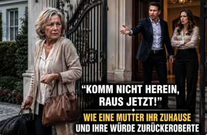 „Komm nicht herein, raus jetzt!“ – Wie eine Mutter ihr Zuhause und ihre Würde zurückeroberte