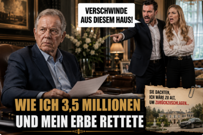„Verschwinde aus diesem Haus!“ – Wie ich 3,5 Millionen und mein Erbe rettete