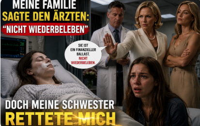 ⚡Meine Familie sagte den Ärzten: „Nicht wiederbeleben“ – Doch meine Schwester rettete mich