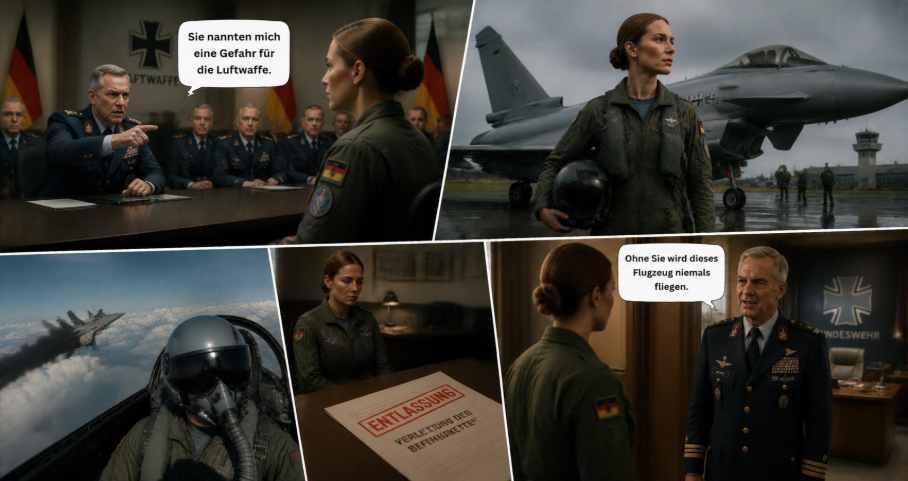 „Sie nannten mich eine Gefahr für die Luftwaffe.“ Zwei Jahre später stand derselbe General vor meiner Tür und sagte: „Ohne Sie wird dieses Flugzeug niemals fliegen.“