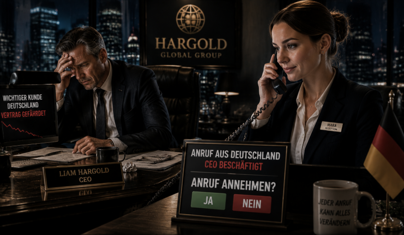 „Er wollte den Anruf aus Deutschland ignorieren – doch eine Empfangsdame rettete sein Milliardenunternehmen“