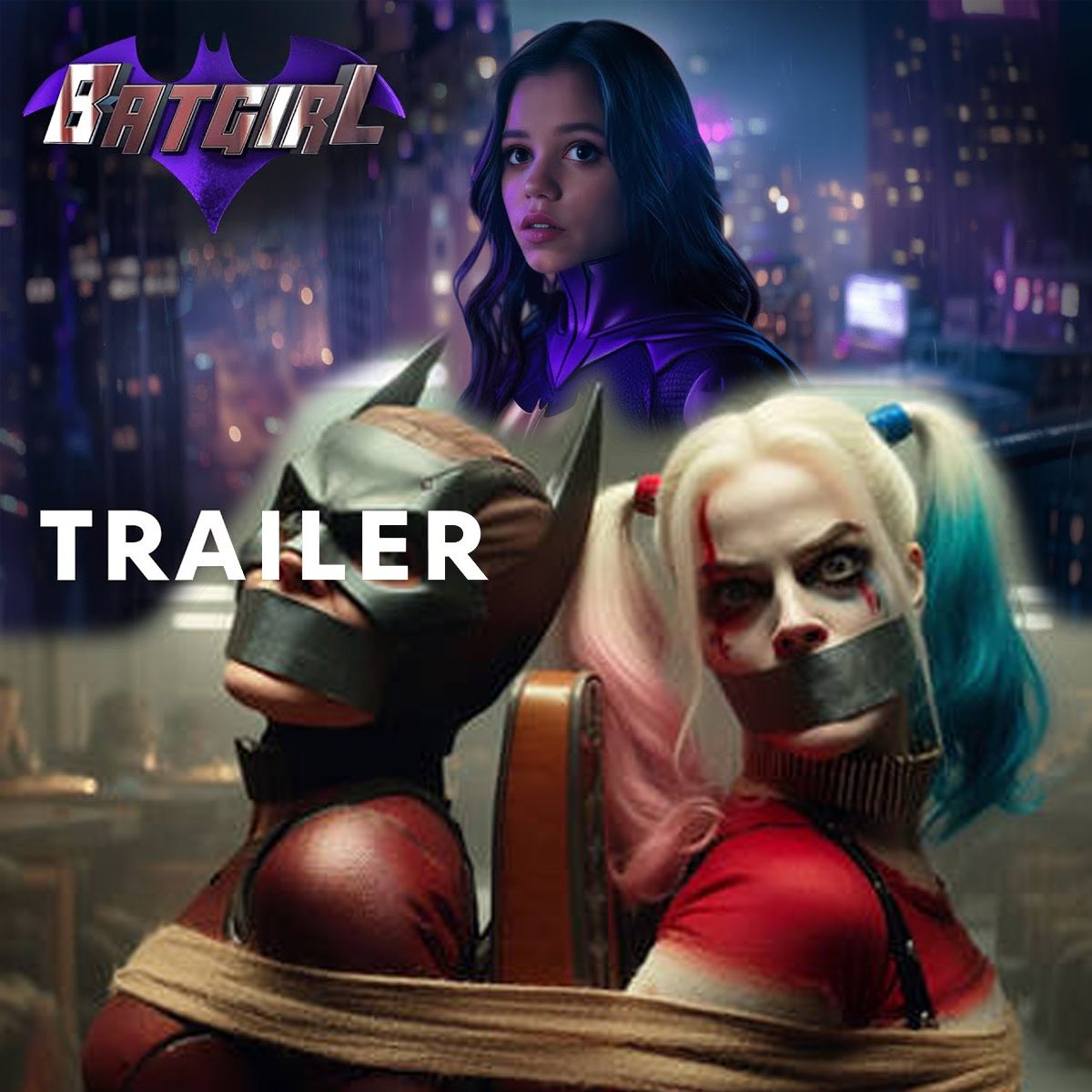 Batgirl (2025) Teaser Trailer Released Starring Jenna Ortega and