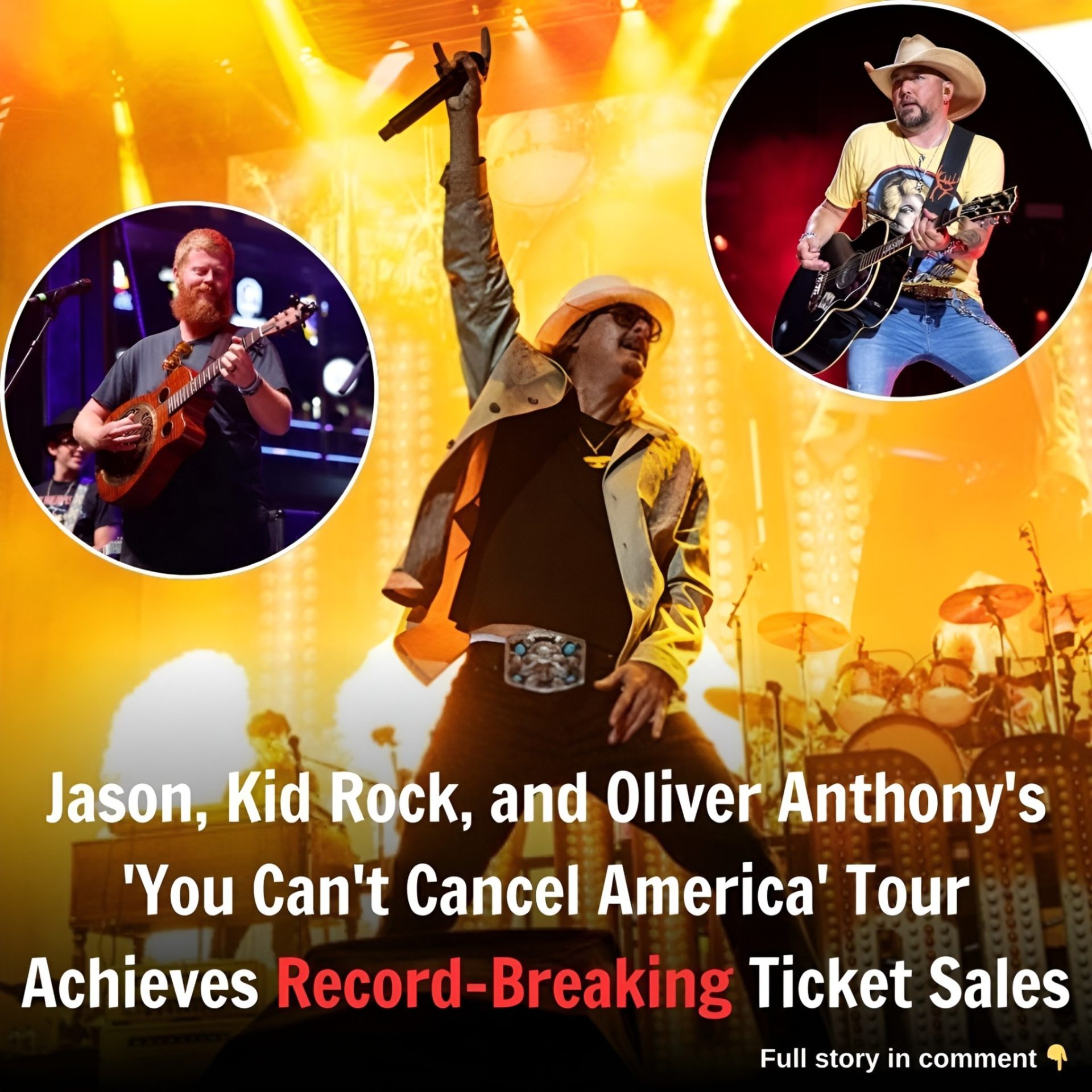 Jason, Kid Rock, and Oliver Anthony’s ‘You Can’t Cancel America’ Tour