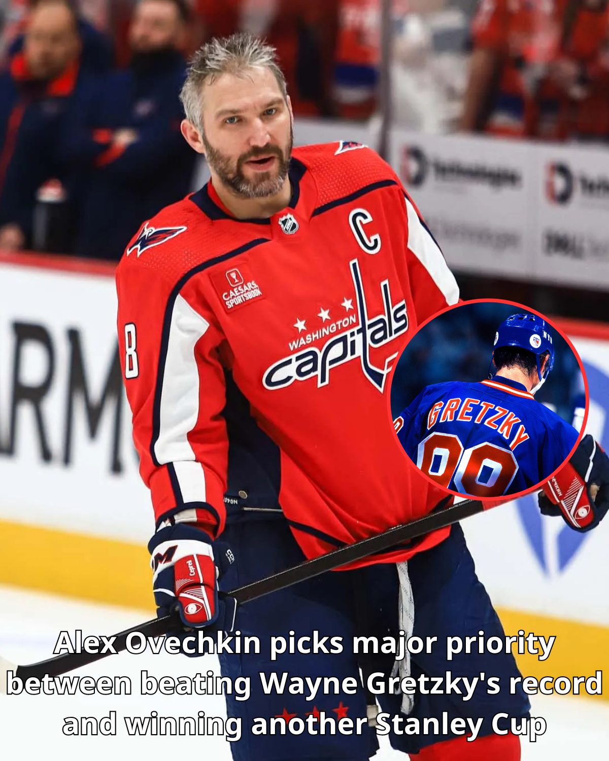 Alex Ovechkin Makes Major Admission On Preference Between Beating Wayne ...