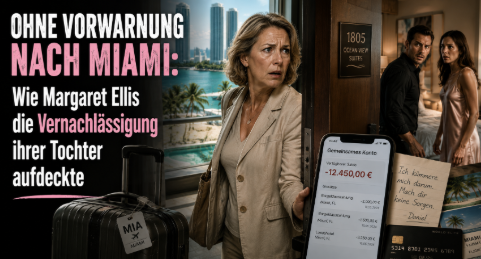 Ohne Vorwarnung nach Miami: Wie Margaret Ellis die Vernachlässigung ihrer kranken Tochter aufdeckte