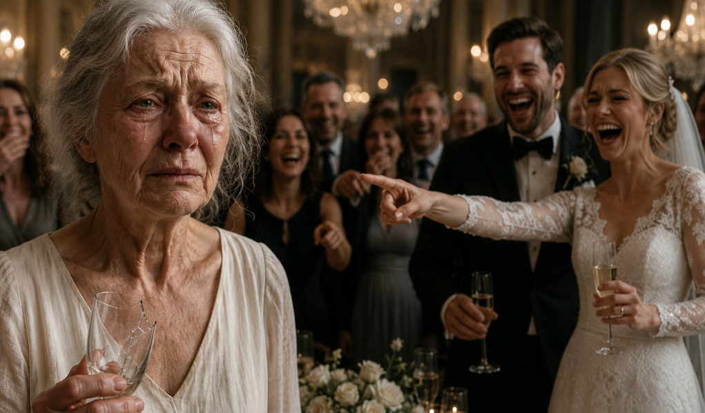 „Meine Tochter warf mich aus ihrer Hochzeit – doch als der Bräutigam plötzlich aufstand, geschah etwas, das niemand jemals vergessen wird.“