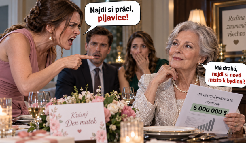 „Najdi si práci, ty příživnice!“ Netušili, že dům patří mně a na účtech mám pět milionů dolarů